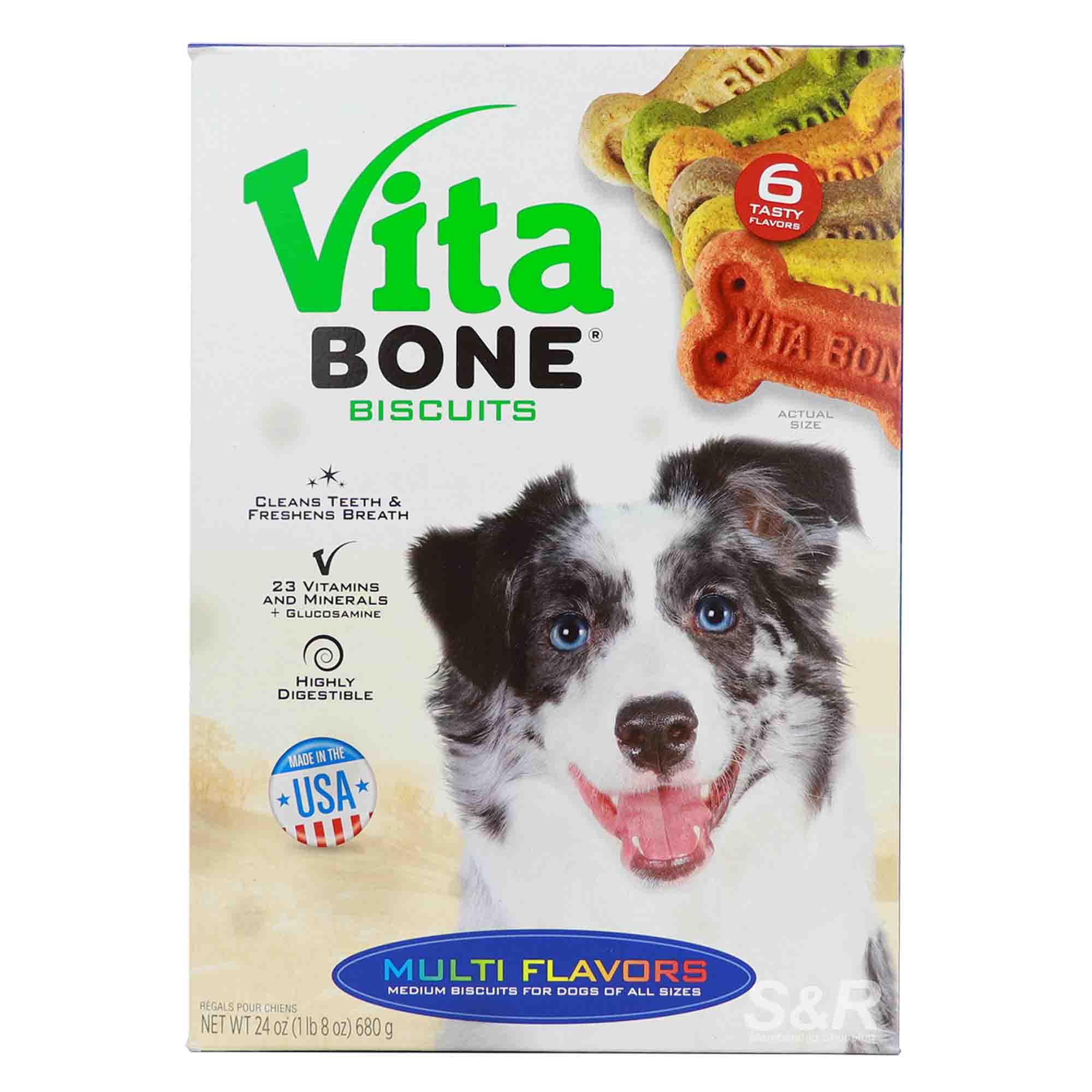 Vita Bone Biscuits Dog Treats 680g